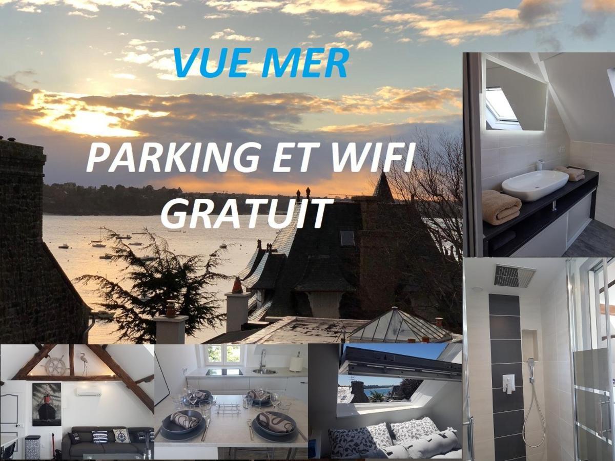 Logement Entier Saint Malo Vue Mer, Proche Ferry, Commerces Et Plage Solidor 50 M المظهر الخارجي الصورة